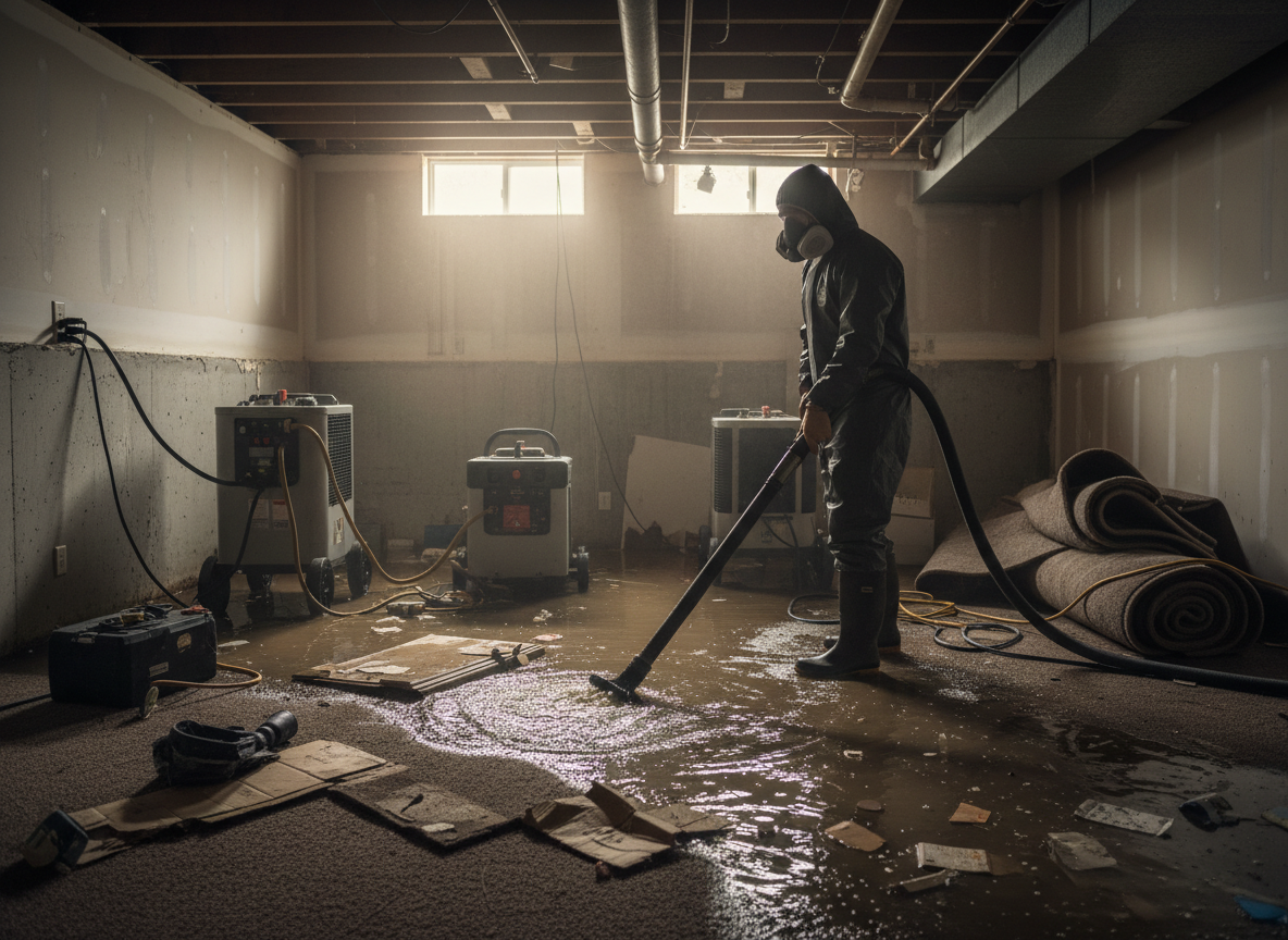 Basement Flood Cleanup in Pacific Palisades, CA