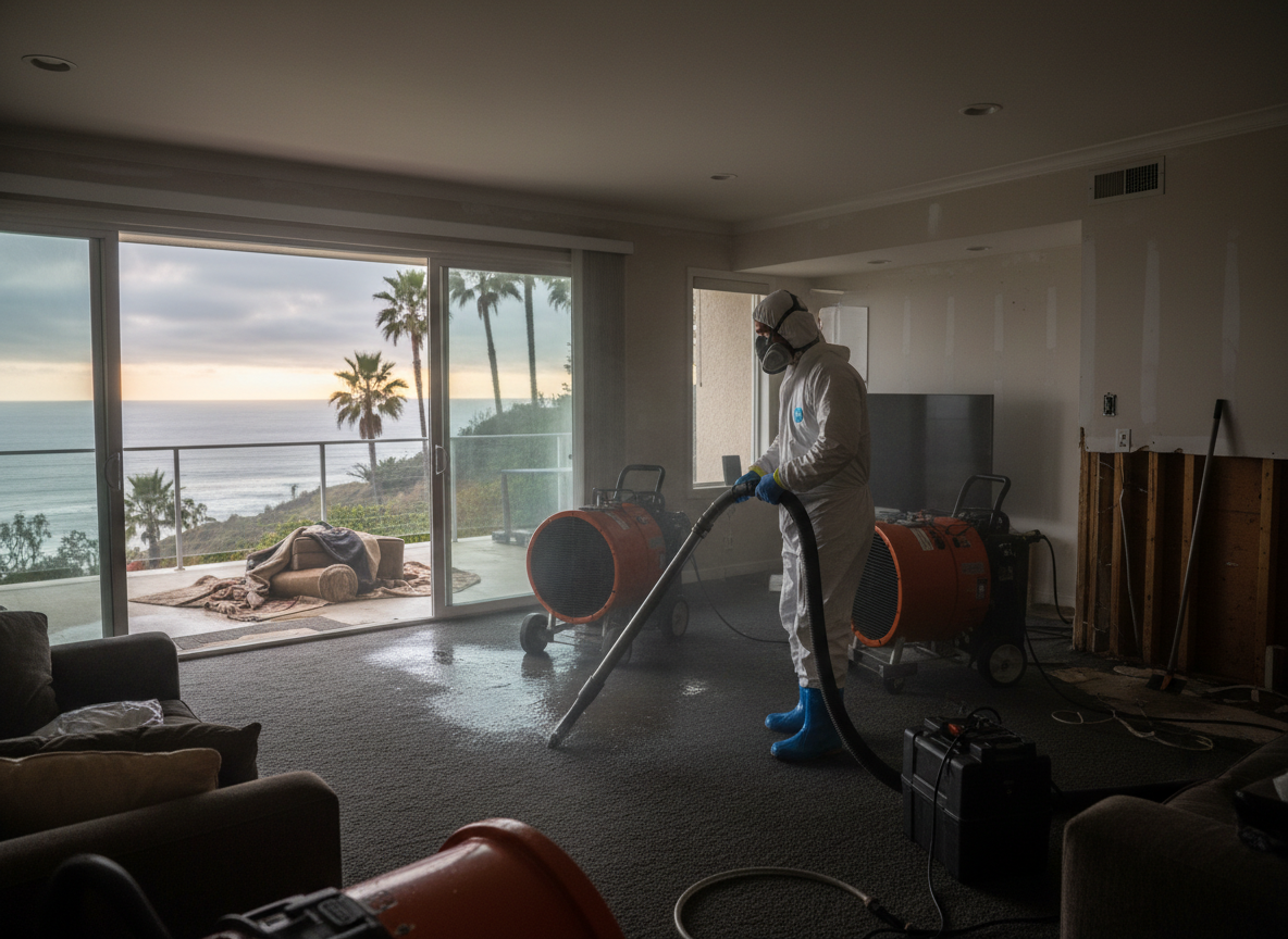 Emergency Water Cleanup in Pacific Palisades, CA