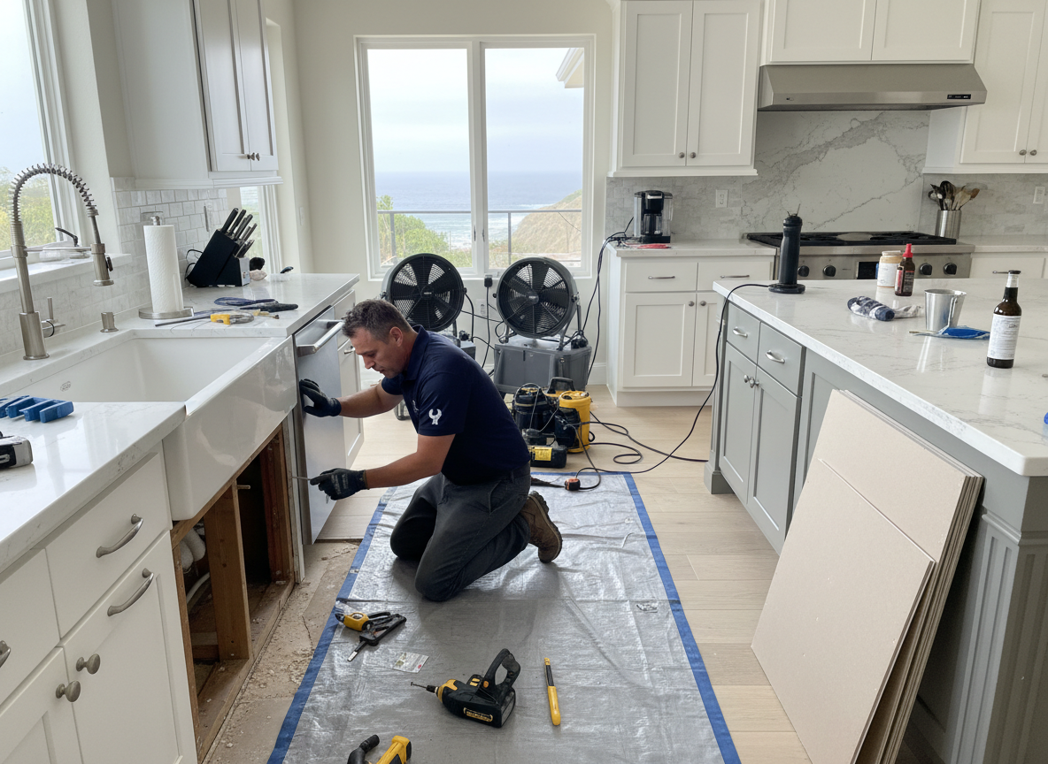 Water Damage Restoration in Malibu