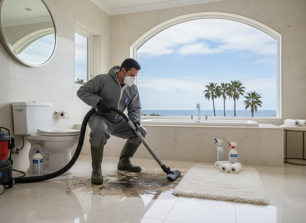 Toilet Overflow Cleanup in Pacific Palisades, CA