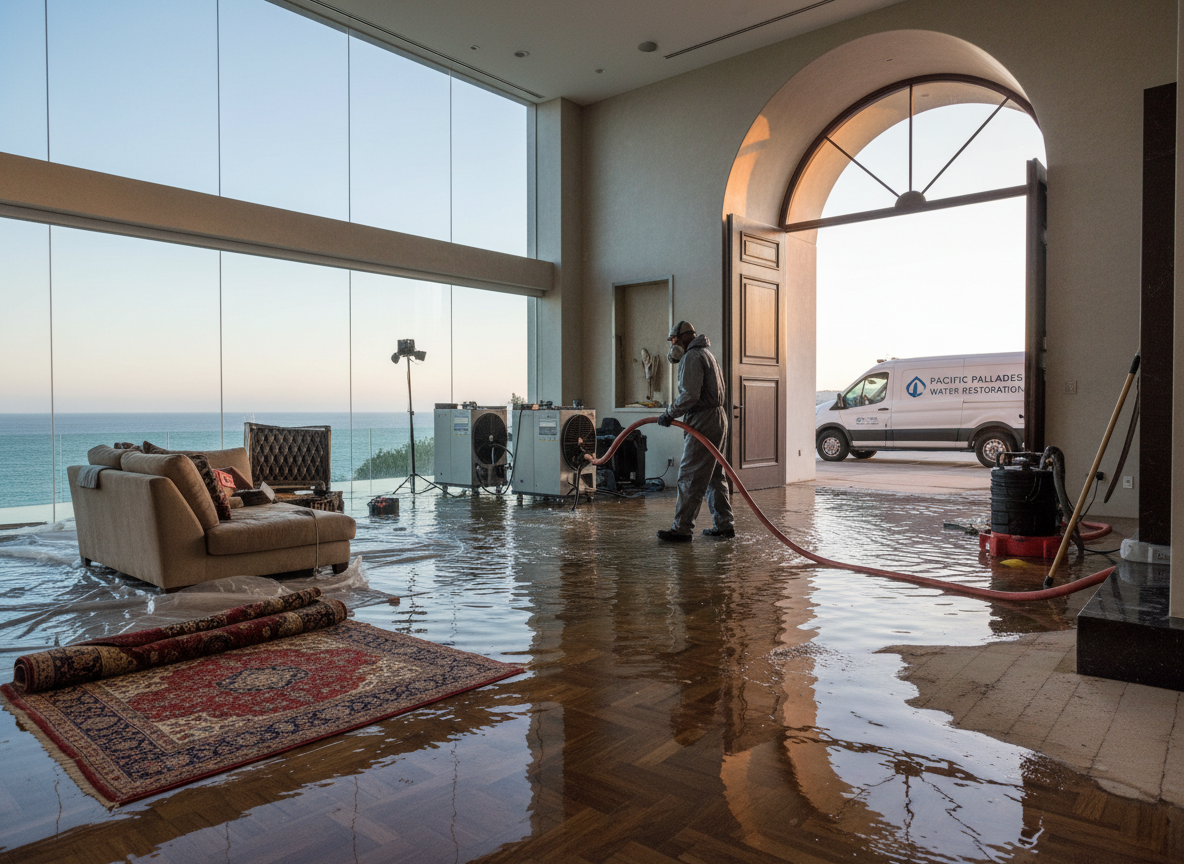 Water Damage Mitigation in Pacific Palisades, CA